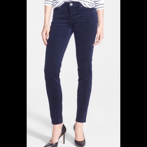 Rock & Republic Pants - ROCK & REPUBLIC Skinny Berlin Blue Corduroys sz 0